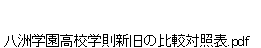 八洲学園高校学則新旧の比較対照表.pdf